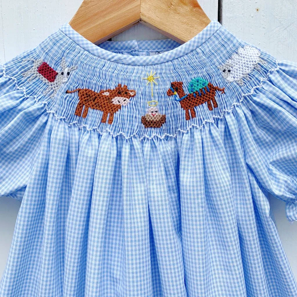 Smocked Nativity Bishop