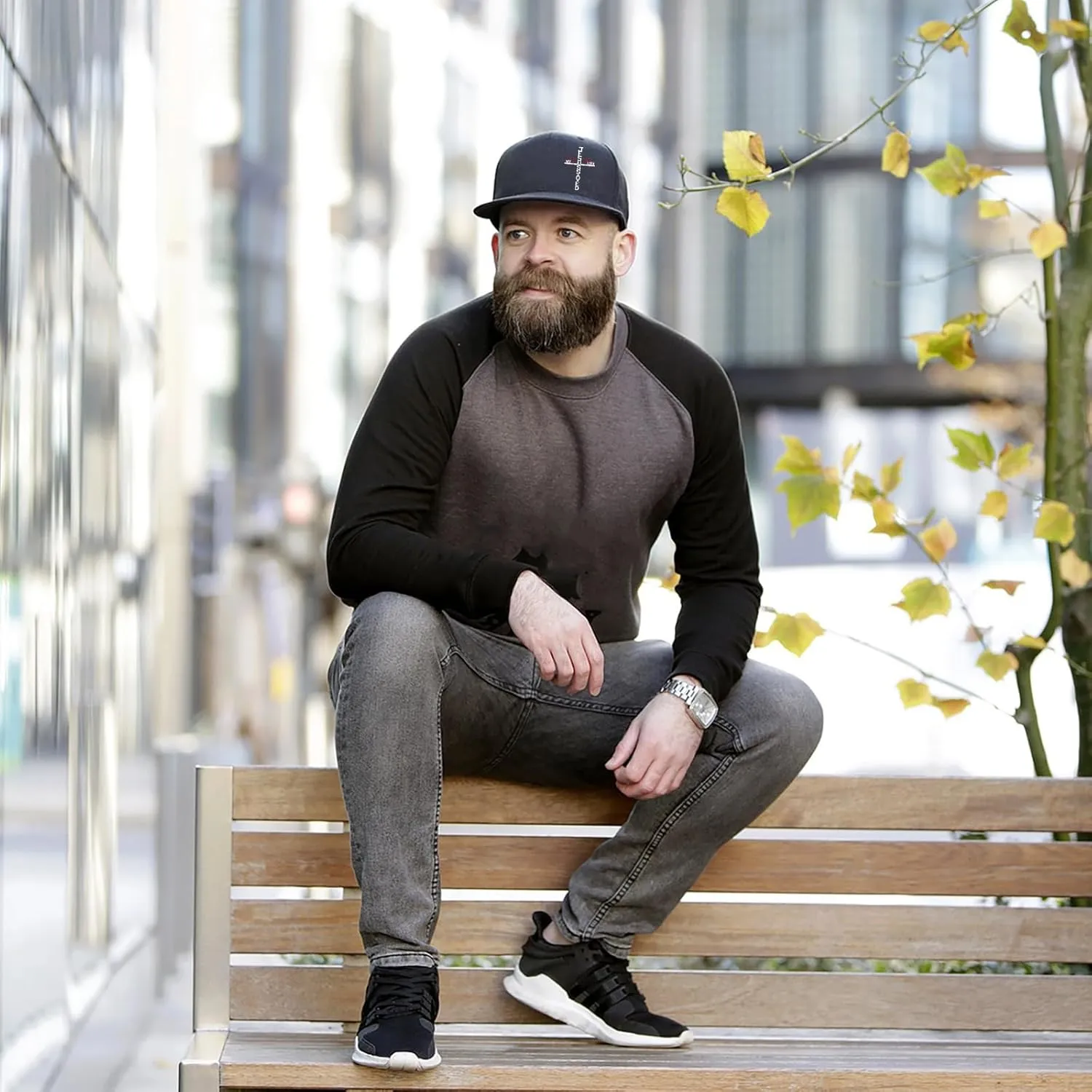 Snapback hat for Men Flat Bill Hats for Men Fitted Baseball Cap Hats