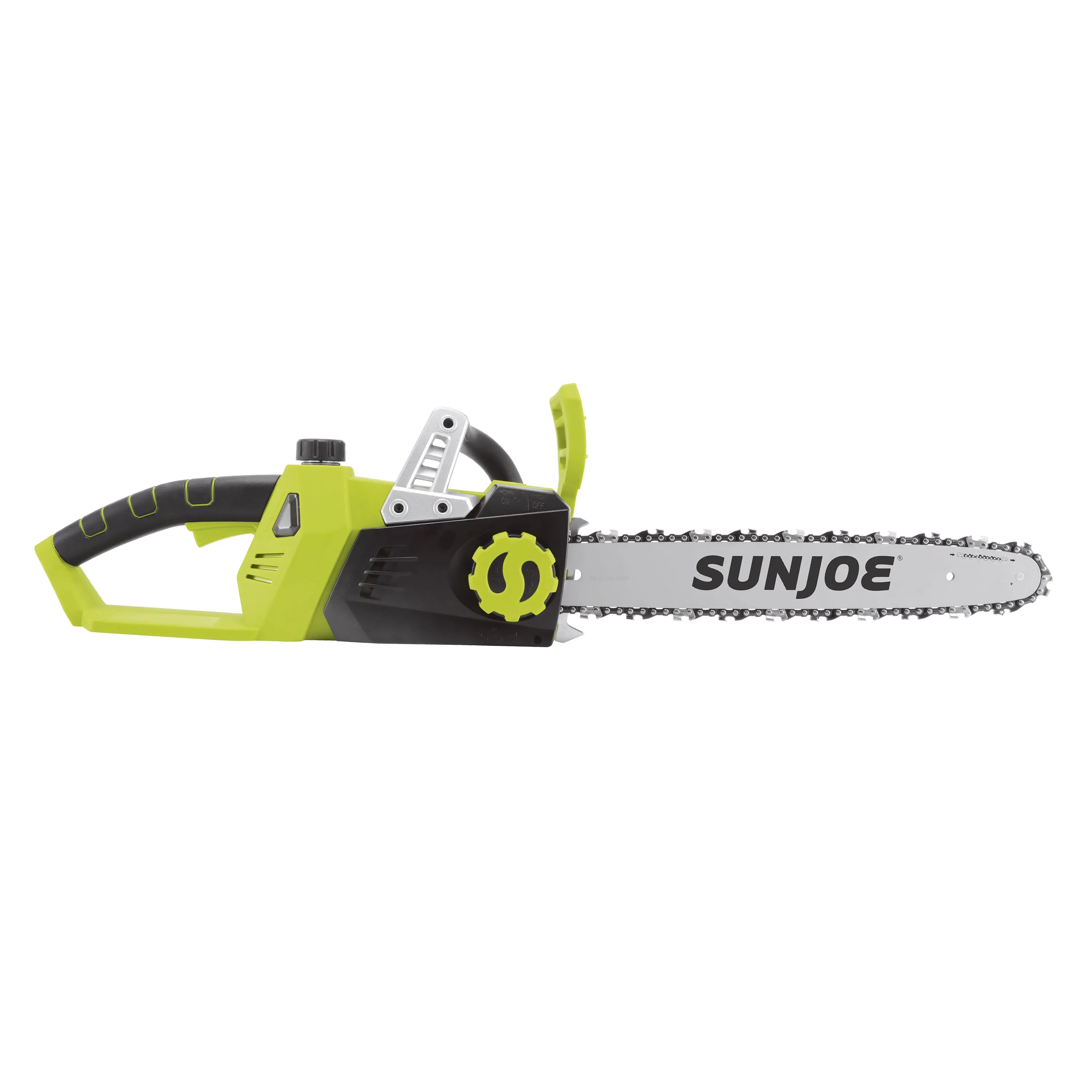 Sun Joe 24V-X2-CS16 48-Volt* IONMAX Cordless Chain Saw Kit | 16-inch | W/ 2 x 2.0-Ah Batteries   Charger