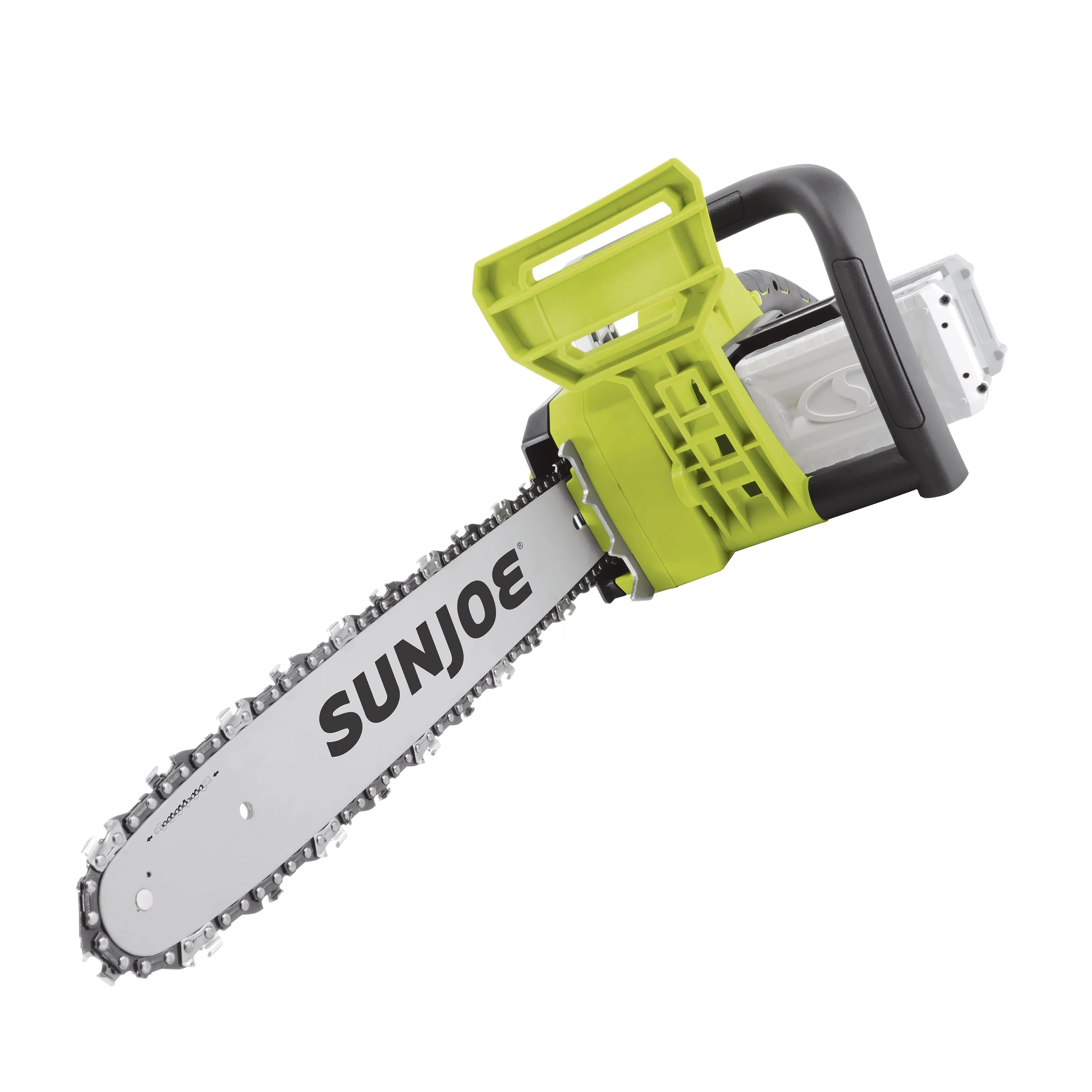 Sun Joe 24V-X2-CS16 48-Volt* IONMAX Cordless Chain Saw Kit | 16-inch | W/ 2 x 2.0-Ah Batteries   Charger