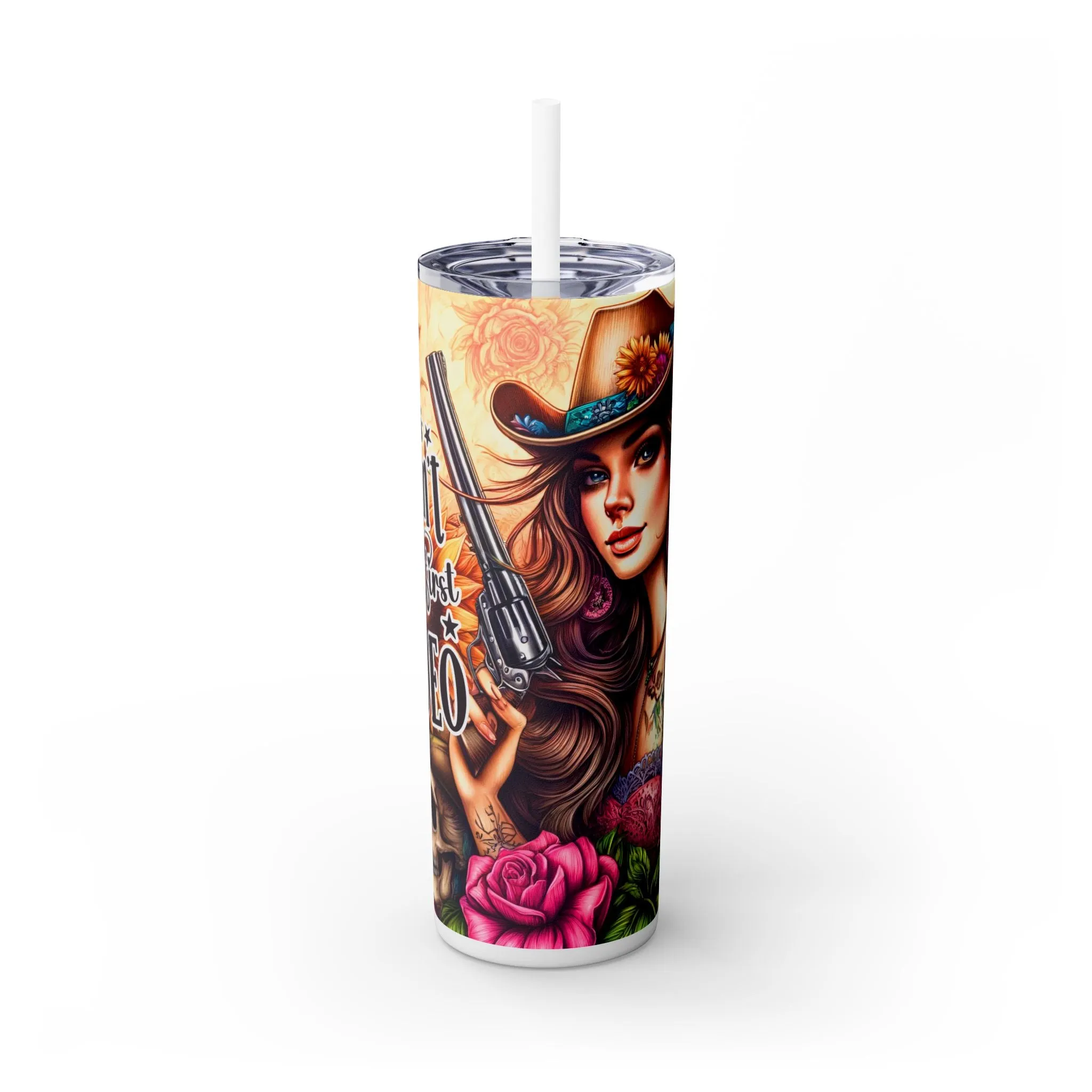 This Ain't My First Rodeo 20 oz Tumbler, Western Tumbler, Cowgirl Tumbler