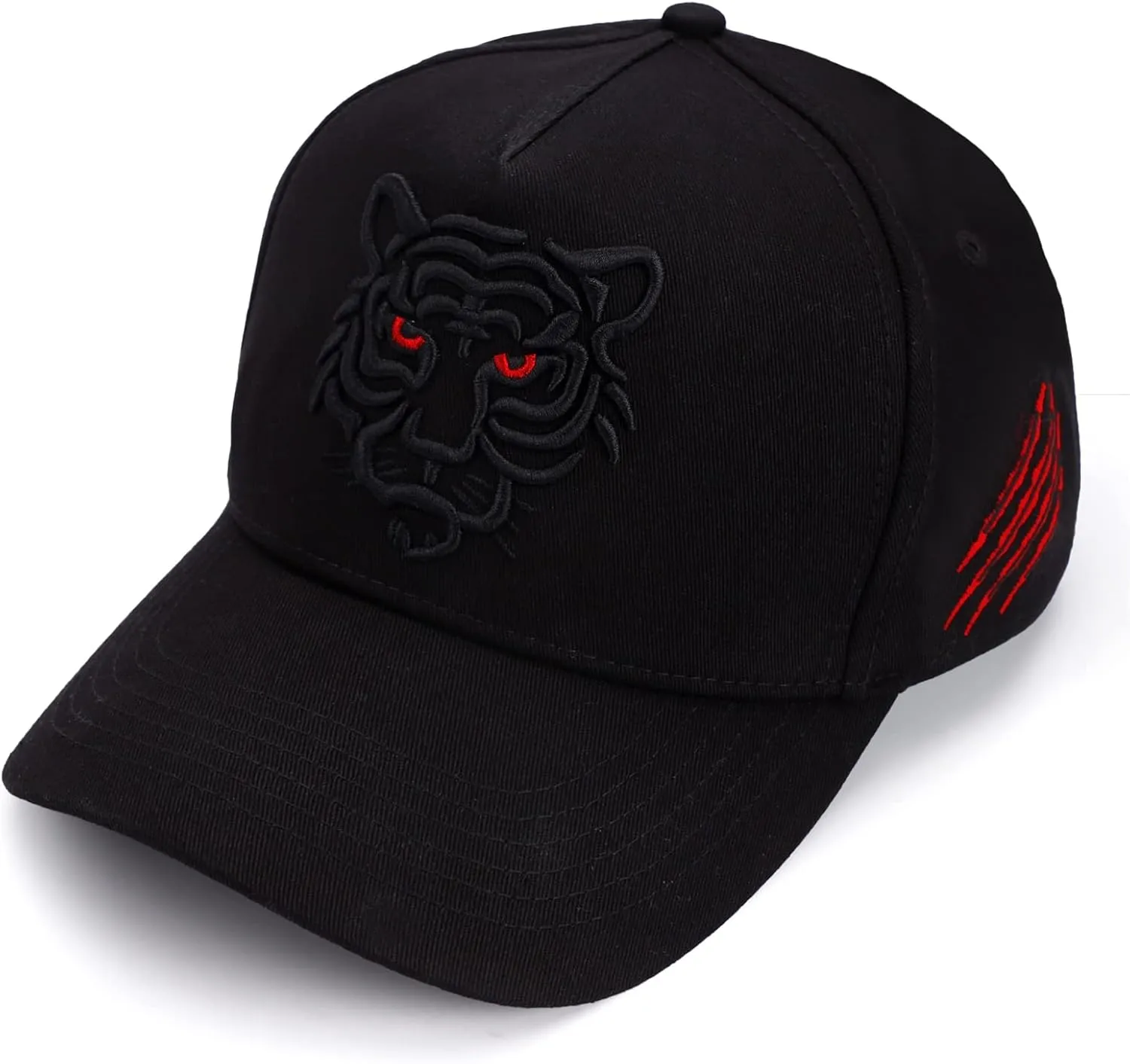 Tiger Hat Embroidered Dad Baseball Cap Sports Trucker Hats for Women Men Couple Cool Hip Hop Snapback Hats
