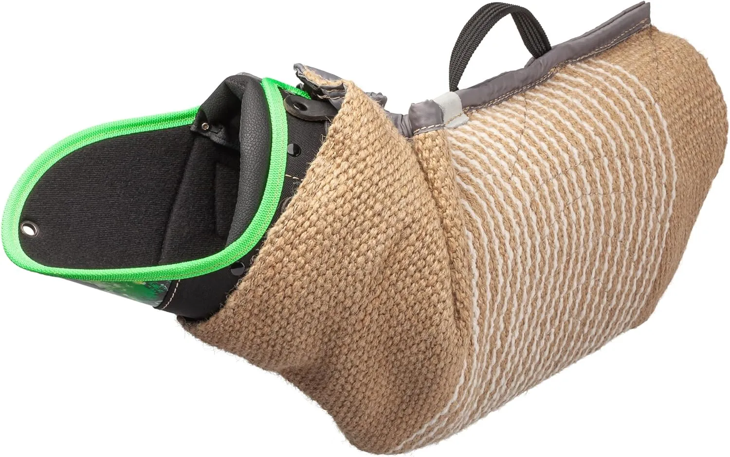 Viper Multi Level Dog Bite Sleeve with 3-Way Adjustable Bite Bar - Left Hand (Sleeve with Jute Cover)