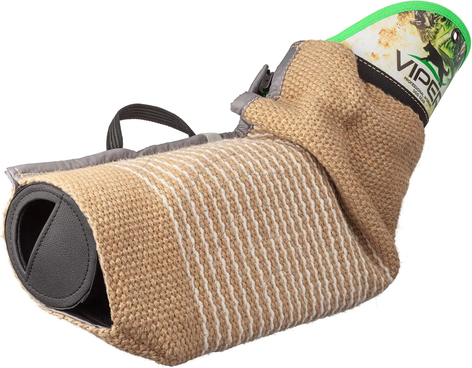 Viper Multi Level Dog Bite Sleeve with 3-Way Adjustable Bite Bar - Left Hand (Sleeve with Jute Cover)