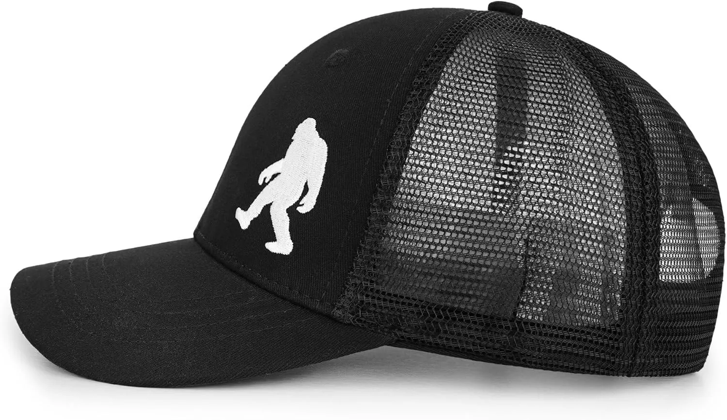Wild Bigfoot Trucker Hats for Men & Women - Great Mens Snapback Hats, Perfect for Bigfoot Gifts Sasquatch Gifts