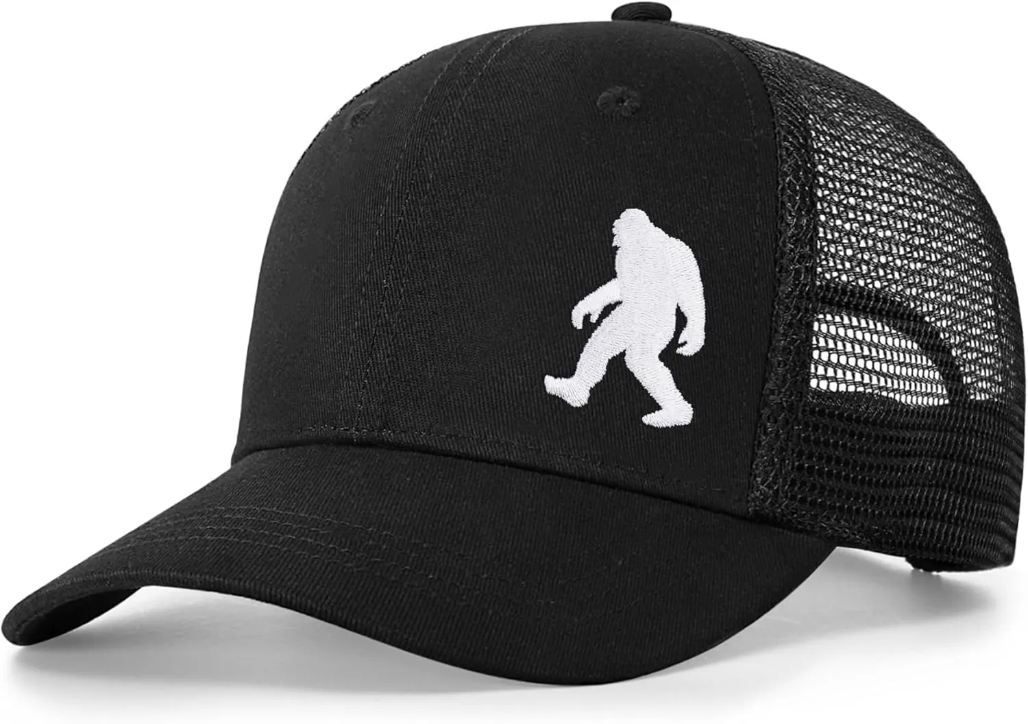 Wild Bigfoot Trucker Hats for Men & Women - Great Mens Snapback Hats, Perfect for Bigfoot Gifts Sasquatch Gifts