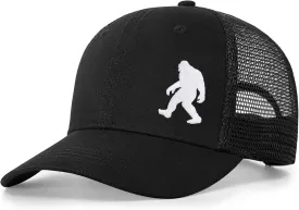 Wild Bigfoot Trucker Hats for Men & Women - Great Mens Snapback Hats, Perfect for Bigfoot Gifts Sasquatch Gifts