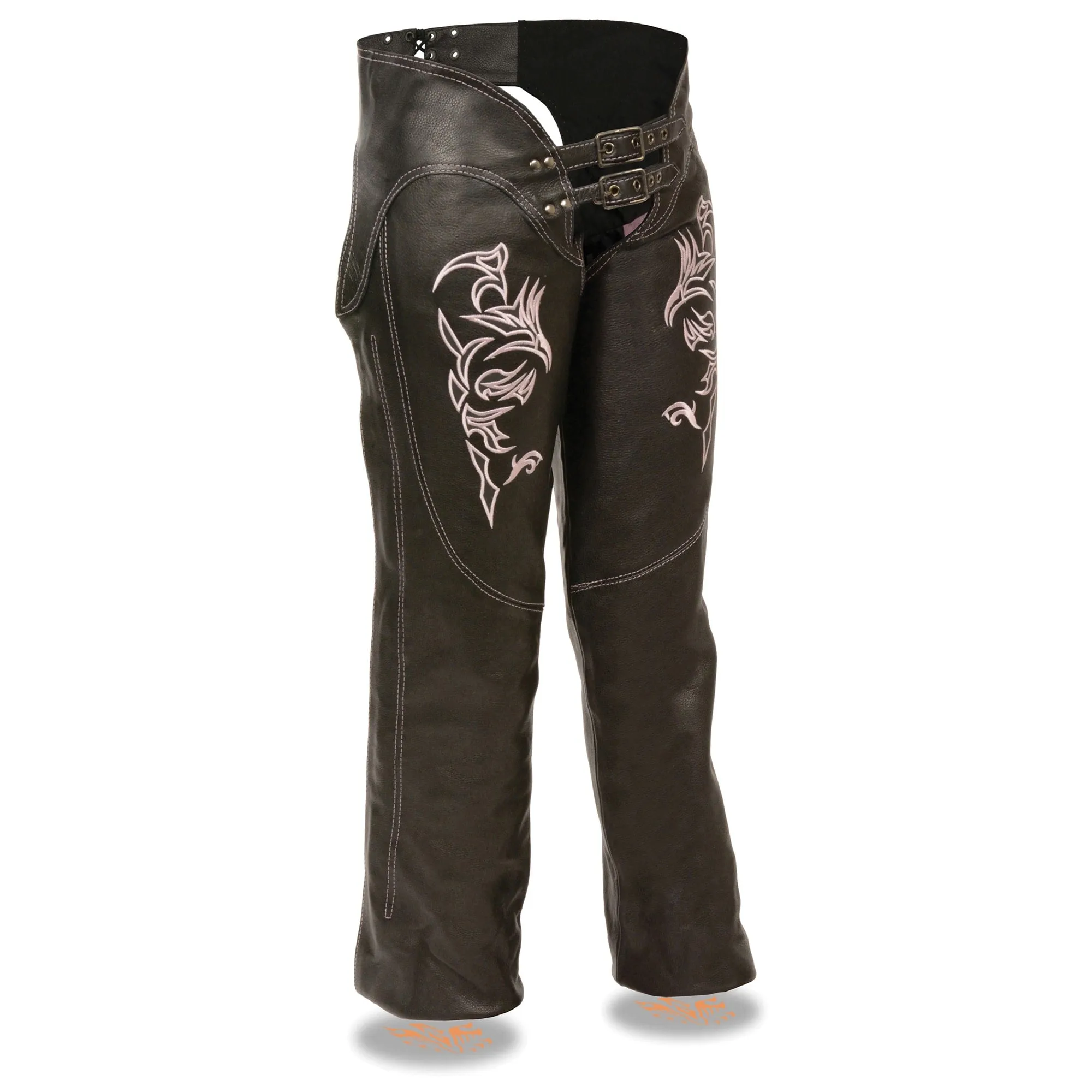 Women’s Chap w/ Reflective Tribal Embroidery