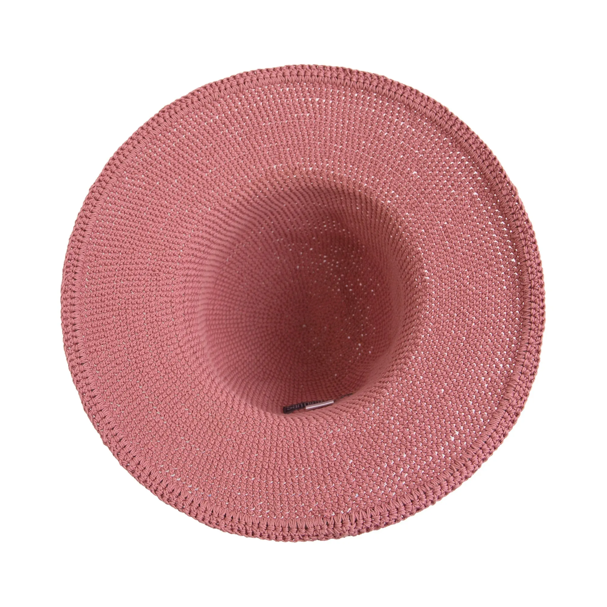 Women's Crocheted Brim Hat