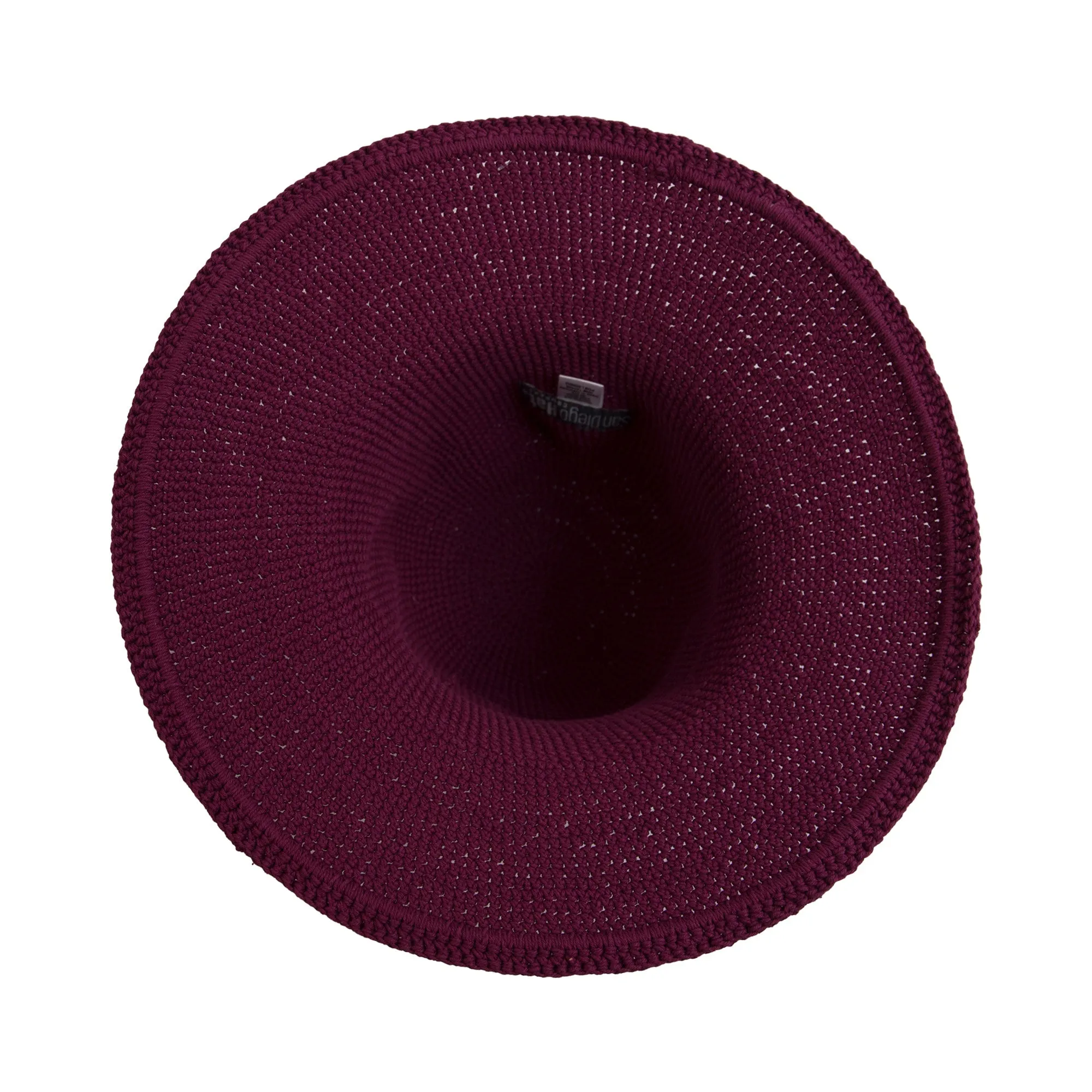 Women's Crocheted Brim Hat
