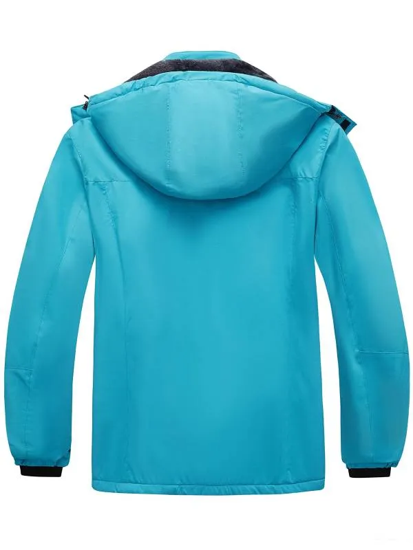 Women’s Plus Size Waterproof Ski Jacket Warm Winter Snow Coat Mountain Raincoat Atna Plus